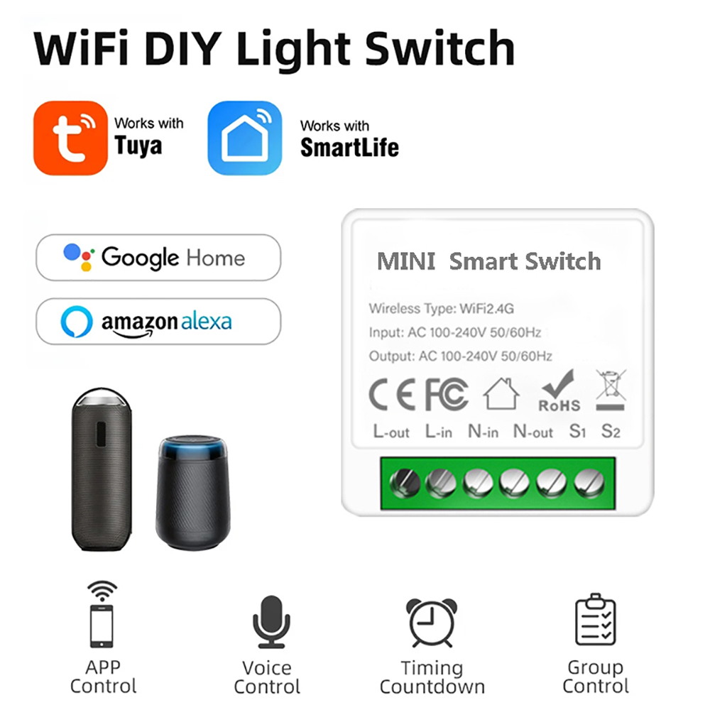 Home Automation Diy - Control de vía Tuya Mini 16A