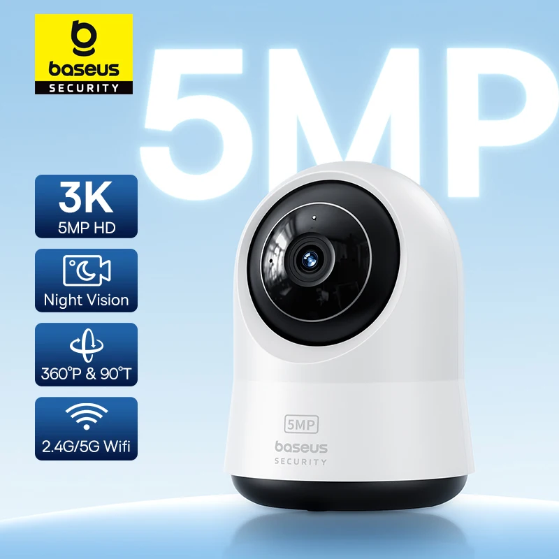 Eufy Camera E220 - Baseus 5MP 3K WiFi cámara IP