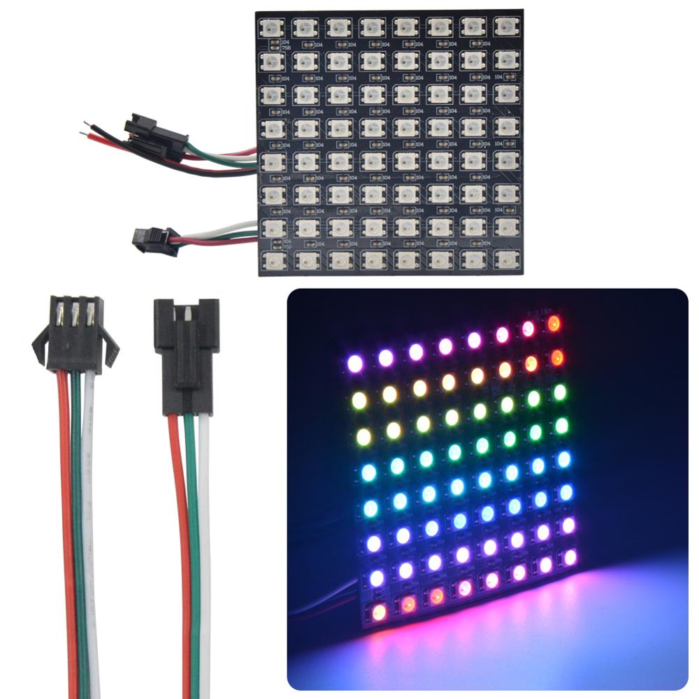 Rgb Led Matrix 8X8 - 8x8 16x16 8x32 píxeles SK6812 WS2812B