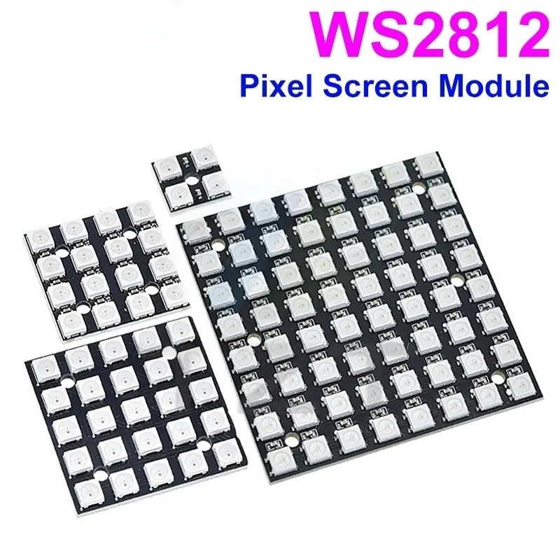Rgb Led Matrix 8X8 - Nuevo WS2812 LED 5050 RGB 8x8