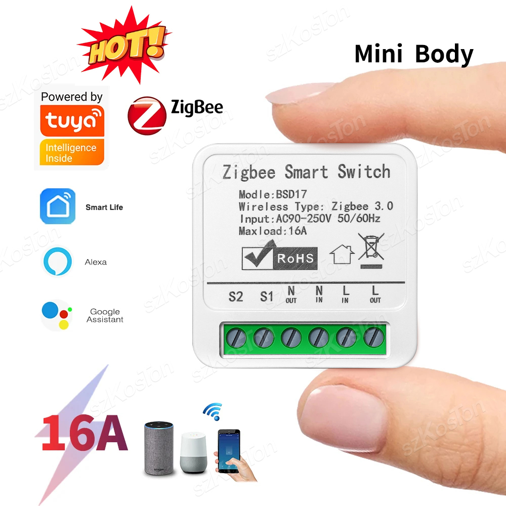 Home Automation Diy - Módulo de interruptor inteligente Tuya ZigBee
