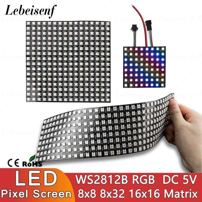 Pantalla LED de Píxeles Digita - Rgb Led Matrix 8X8 reseña y precio