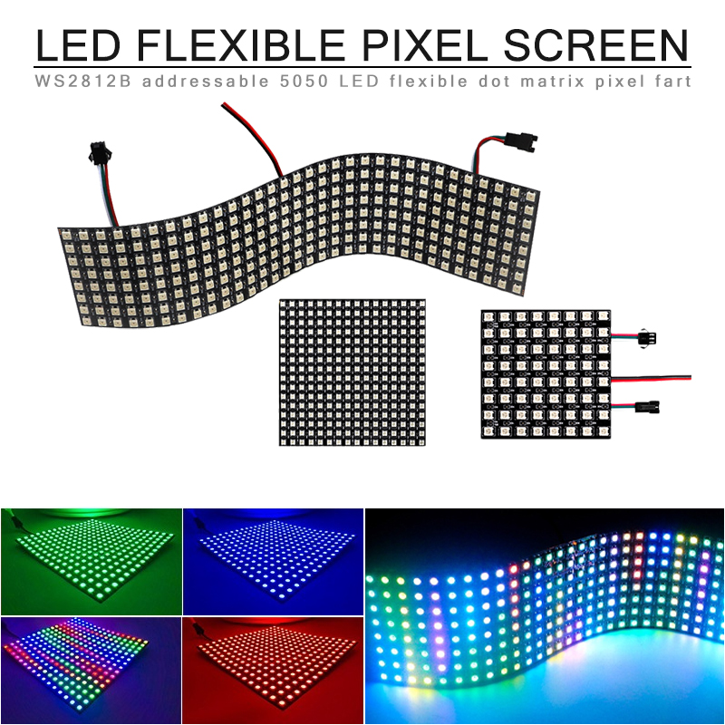 Pantalla LED de Píxeles Digita - Rgb Led Matrix 8X8 reseña y precio