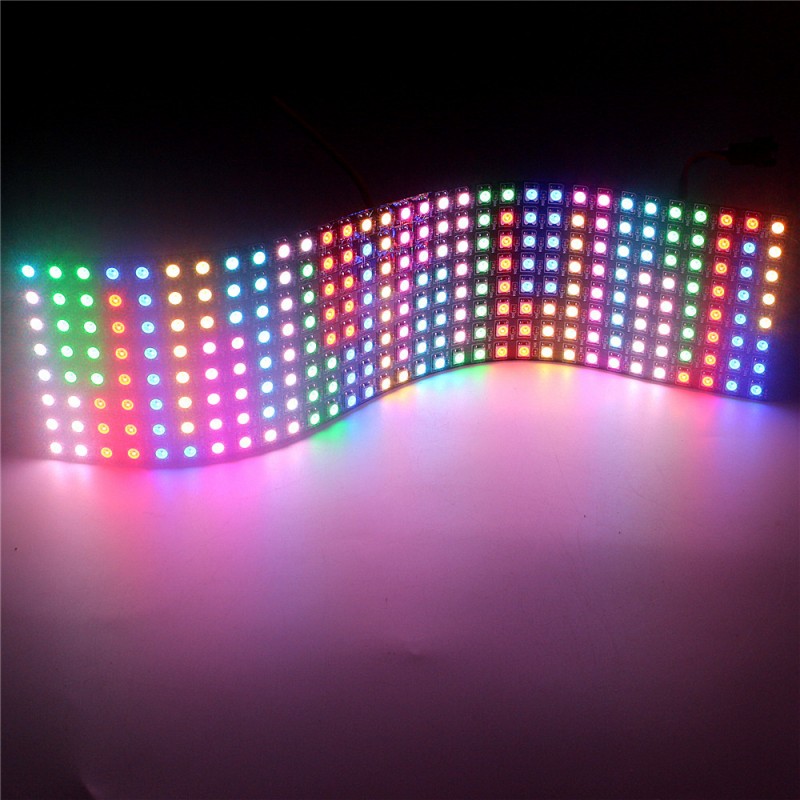 DC12V WS2815 DC5V WS2812B RGB  - Rgb Led Matrix 8X8 reseña y precio