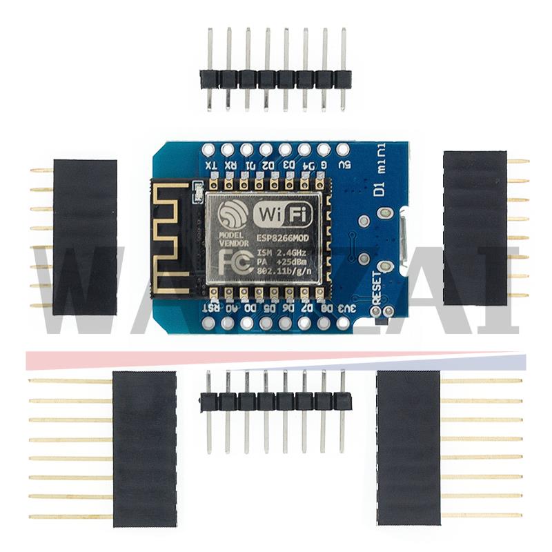 WeMos D1 Mini Pro V3.0.0 Bytes - Esp8266 Nodemcu Board reseña y precio