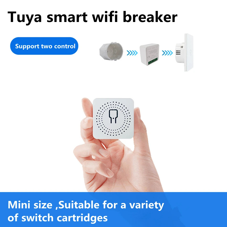Control de vía Tuya Mini 16A W - Home Automation Diy reseña y precio