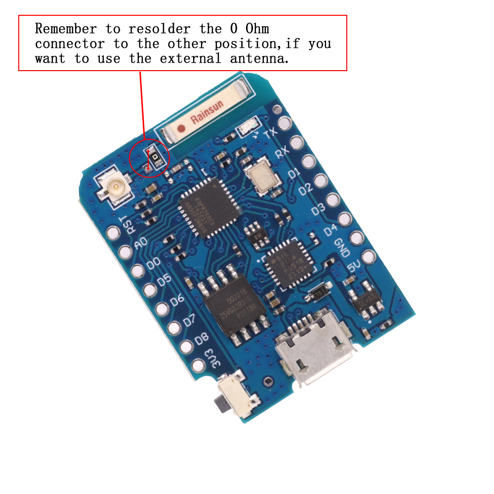 WeMos D1 Mini Pro V3.0 NodeMcu - Esp8266 Nodemcu Board reseña y precio