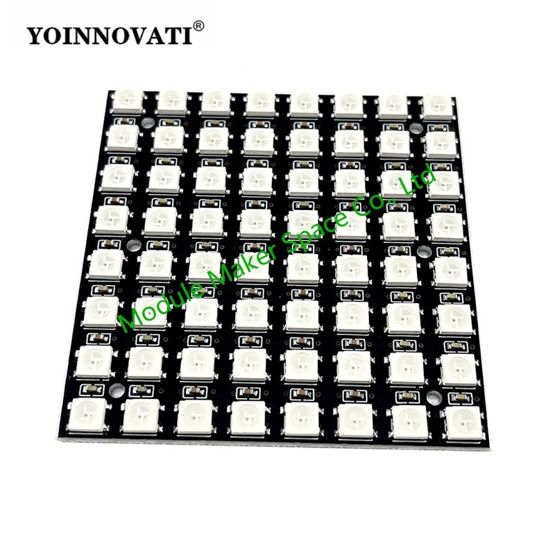 Matriz LED WS2812 5050 RGB 8x8 - Rgb Led Matrix 8X8 reseña y precio