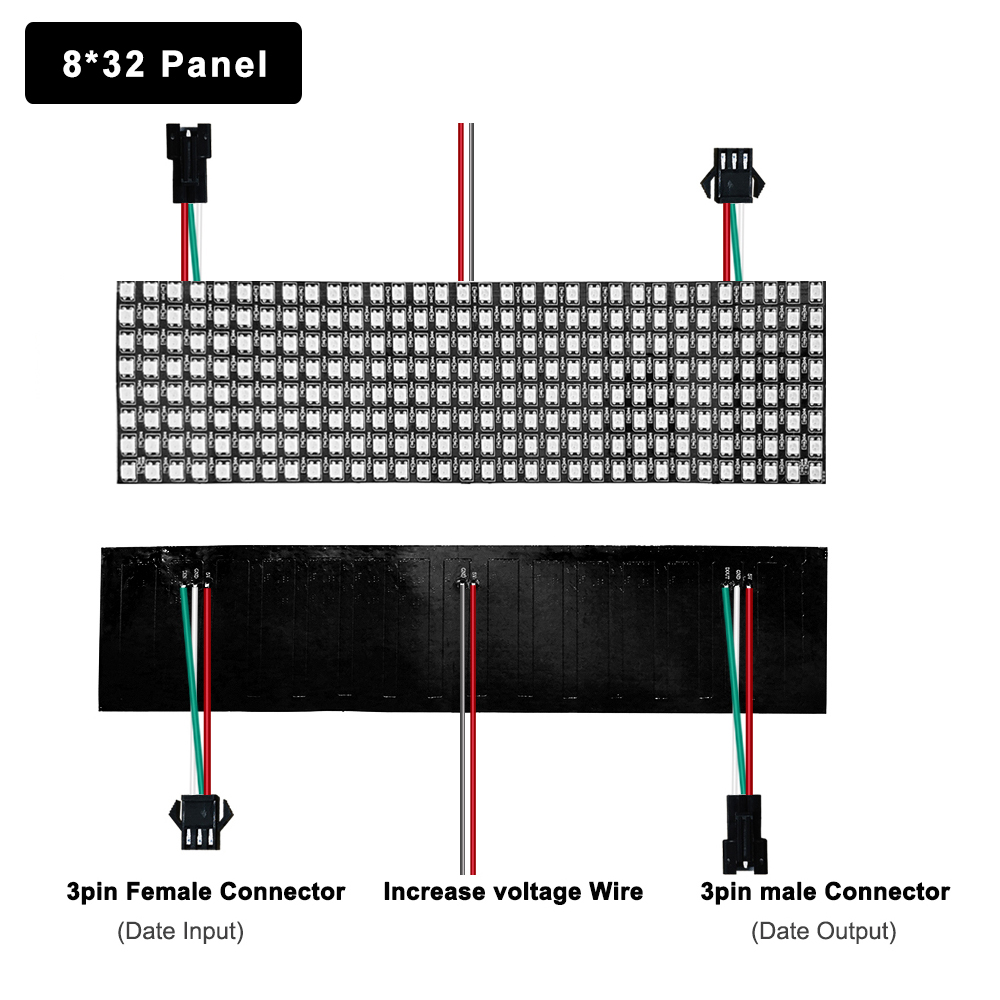 DC5V WS2812B 5050 RGB SMD Flex - Rgb Led Matrix 8X8 reseña y precio
