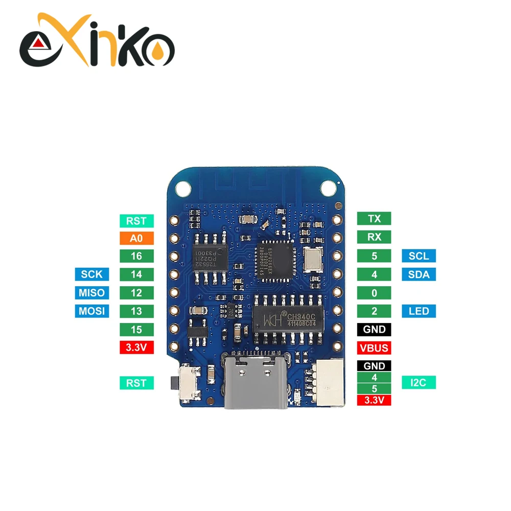 1/5/10 Uds WeMos D1 Mini ESP82 - Esp8266 Nodemcu Board reseña y precio