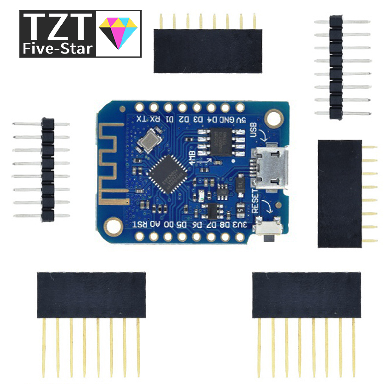 WeMos D1 Mini Pro V3.0 NodeMcu - Esp8266 Nodemcu Board reseña y precio
