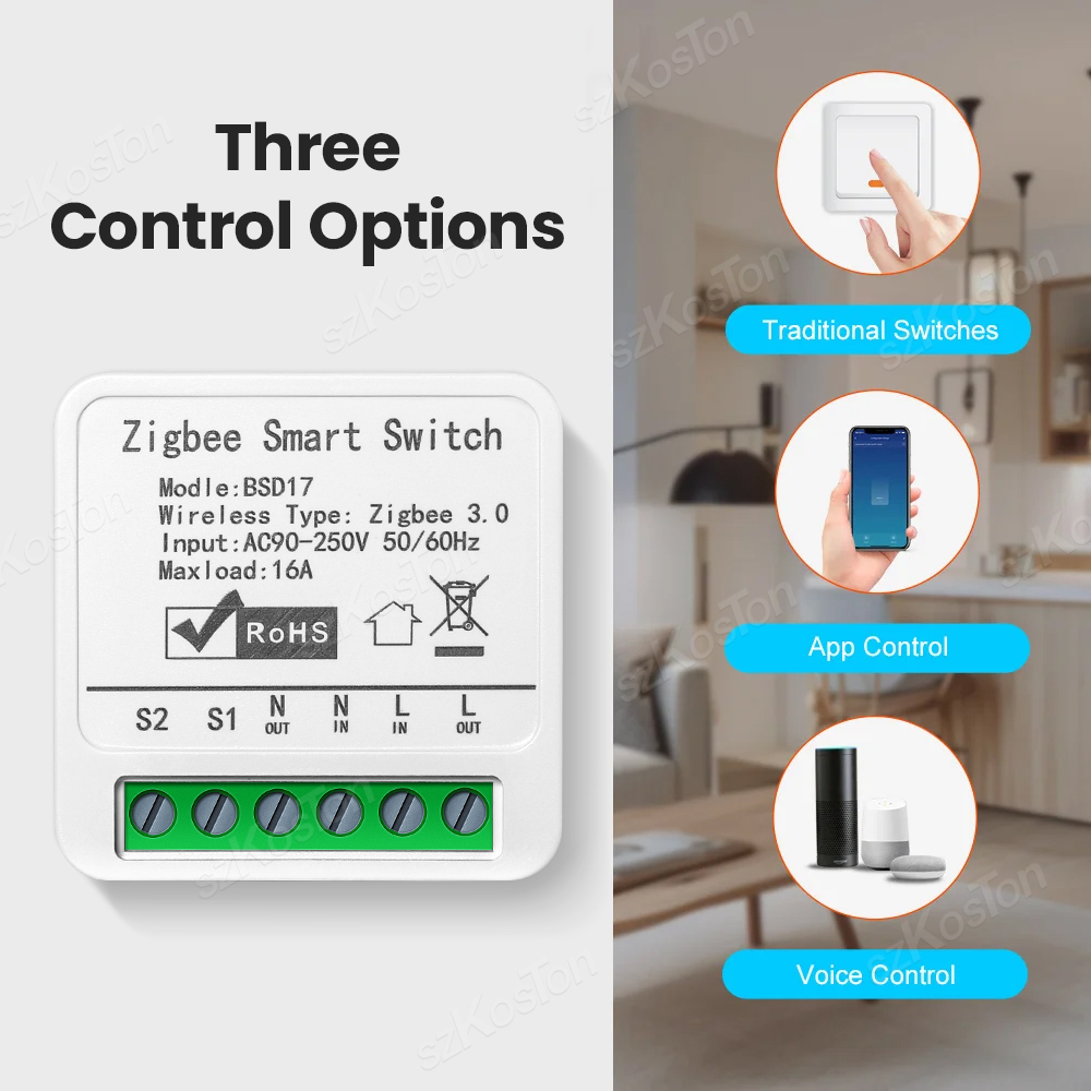 Módulo de interruptor intelige - Home Automation Diy reseña y precio