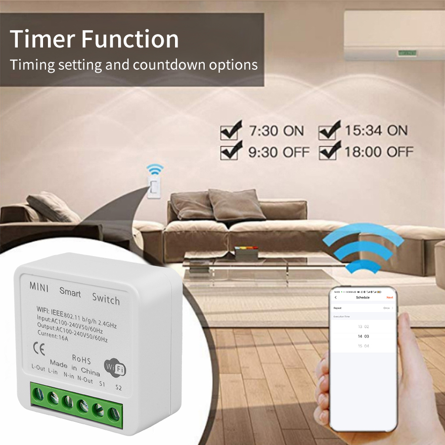 Mini Interruptor Inteligente d - Home Automation Diy reseña y precio